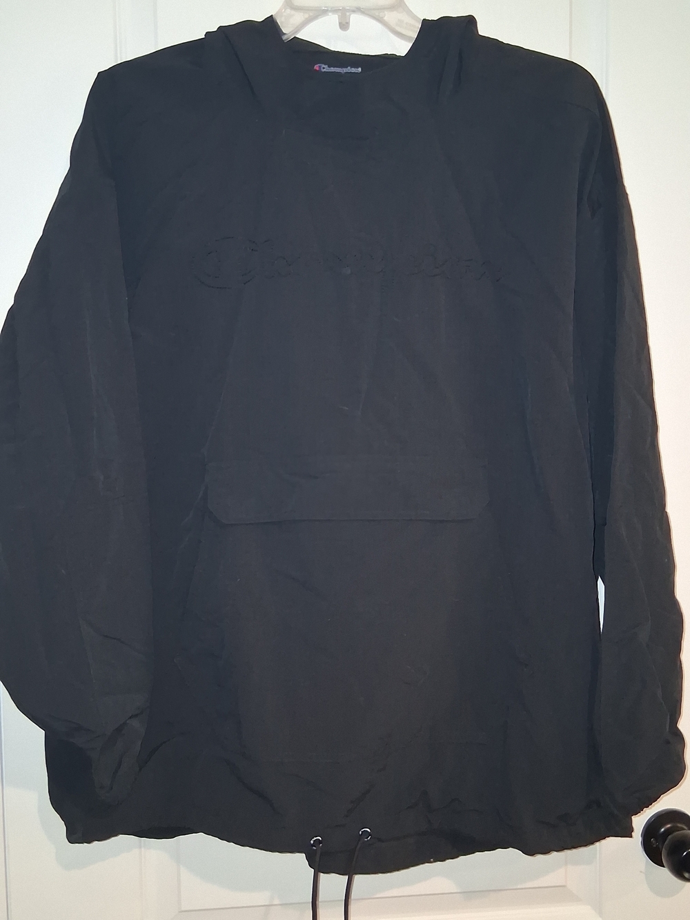 Champion Men’s Black Pullover Hooded Shirt